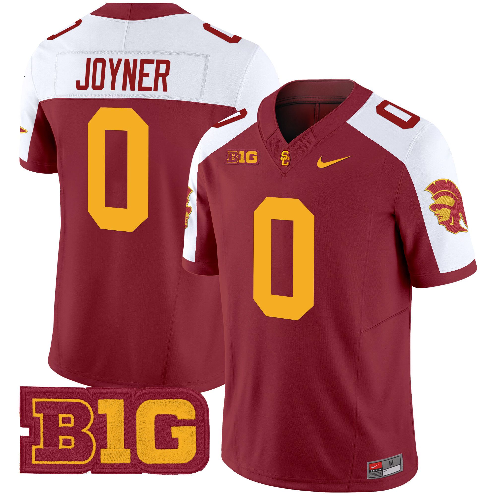 Men USC Trojans #0 Joyner Red Nike 2024 Vapor Limited NCAA Jersey->ncaa teams->NCAA Jersey